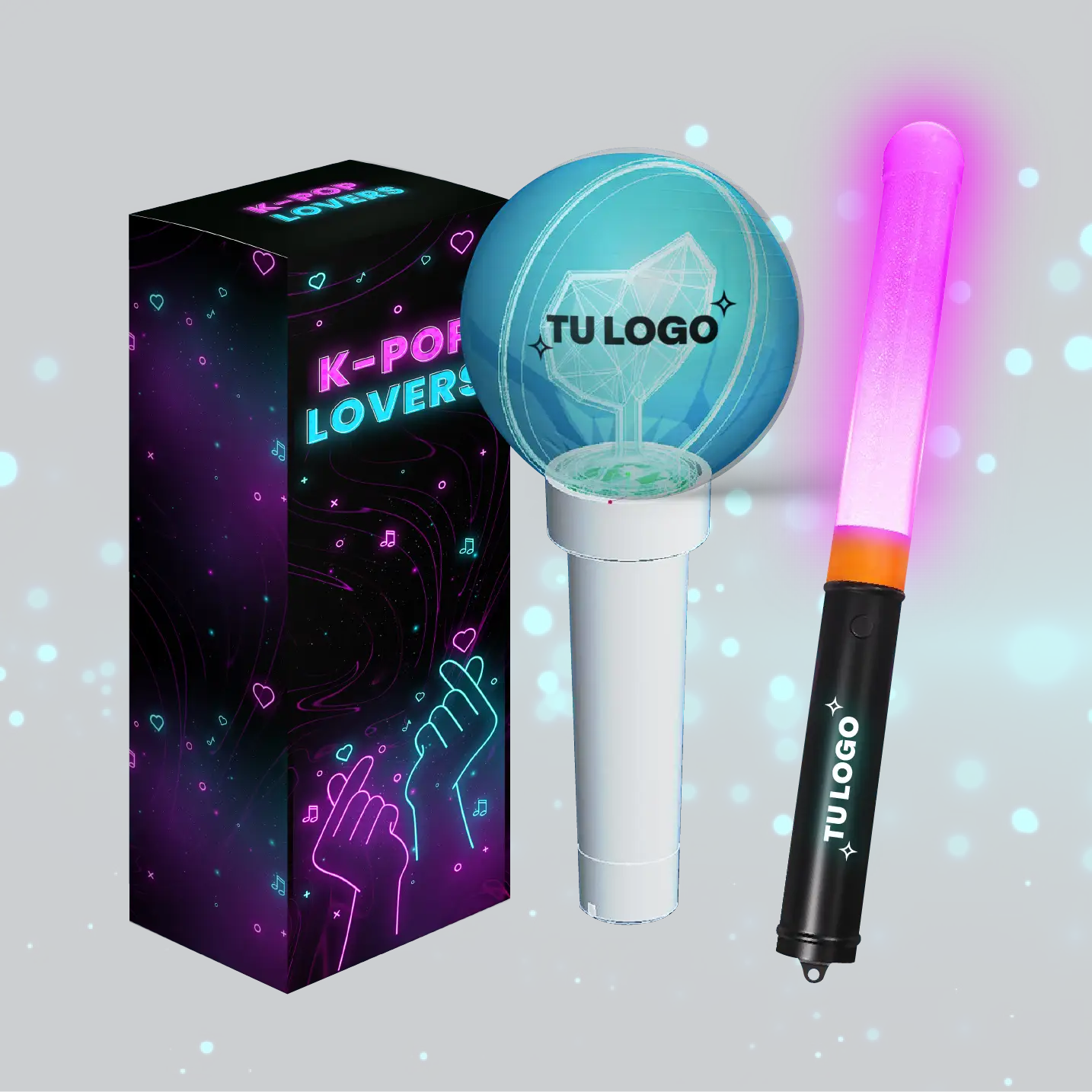 Personaliza tu lightstick